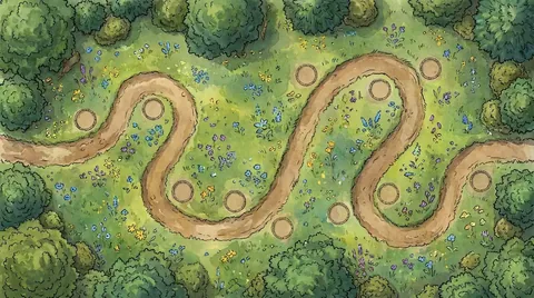 The Meadow map