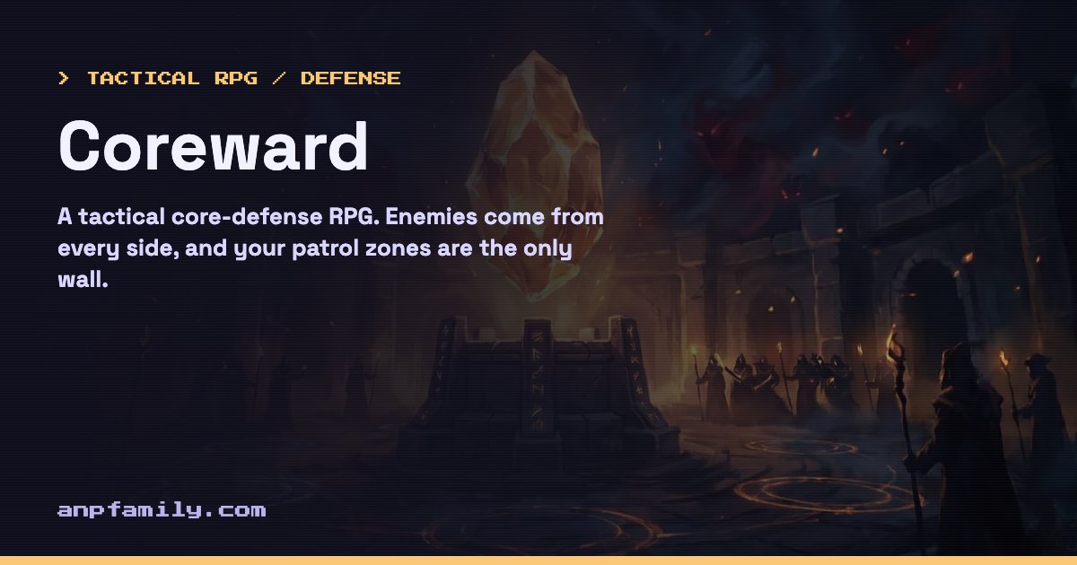 Coreward banner