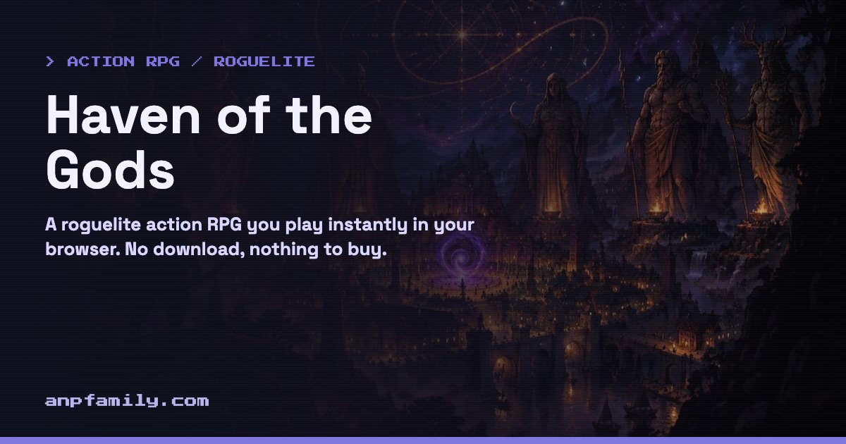 Haven of the Gods banner